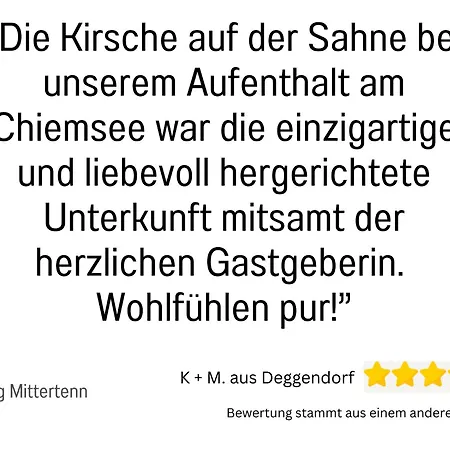 Historischer Albererhof Lägenhet Übersee