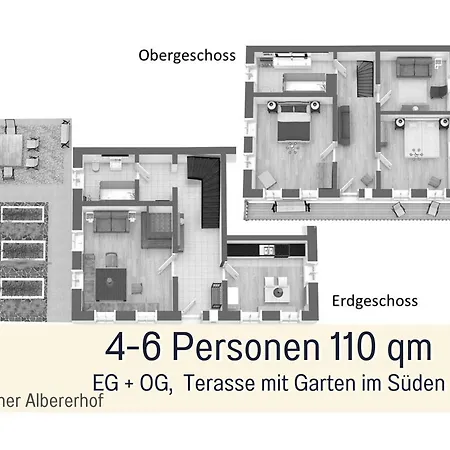 Historischer Albererhof Lägenhet *